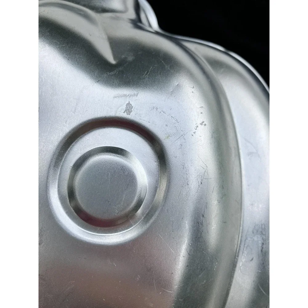 Vintage Wilton 1987 Pumpkin Jack-O-Lantern Aluminum Cake Pan 502-9414 Halloween